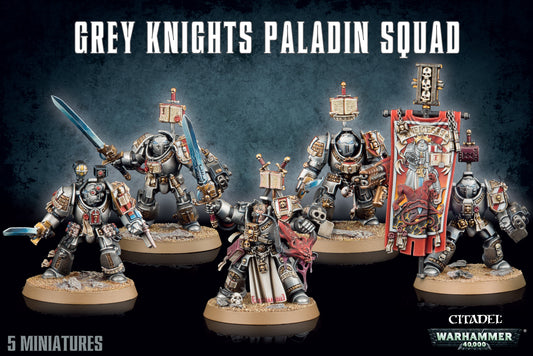 Space Marines Grey Knights Paladin Squad/Terminator Squad