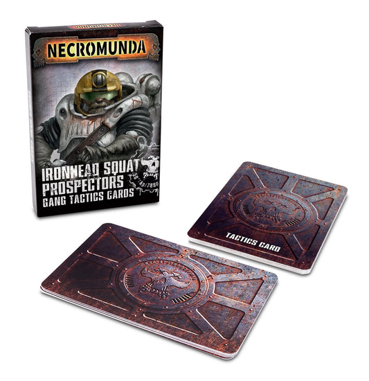 Necromunda Ironhead Squad Prospector Tactics Cards