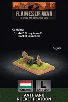 Flames of War Hungarian Anti-Tank Rocket Platoon