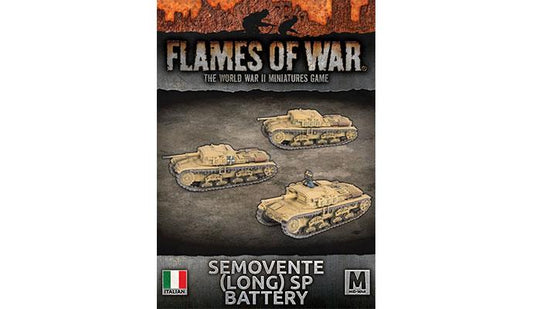Flames of War Italian Semovente (Long) SP Battery