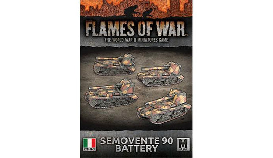 Flames of War Italian Semovente 90 Battery