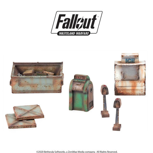 Fallout Wasteland Warfare - Terrain Expansion: Boston Street Scatter