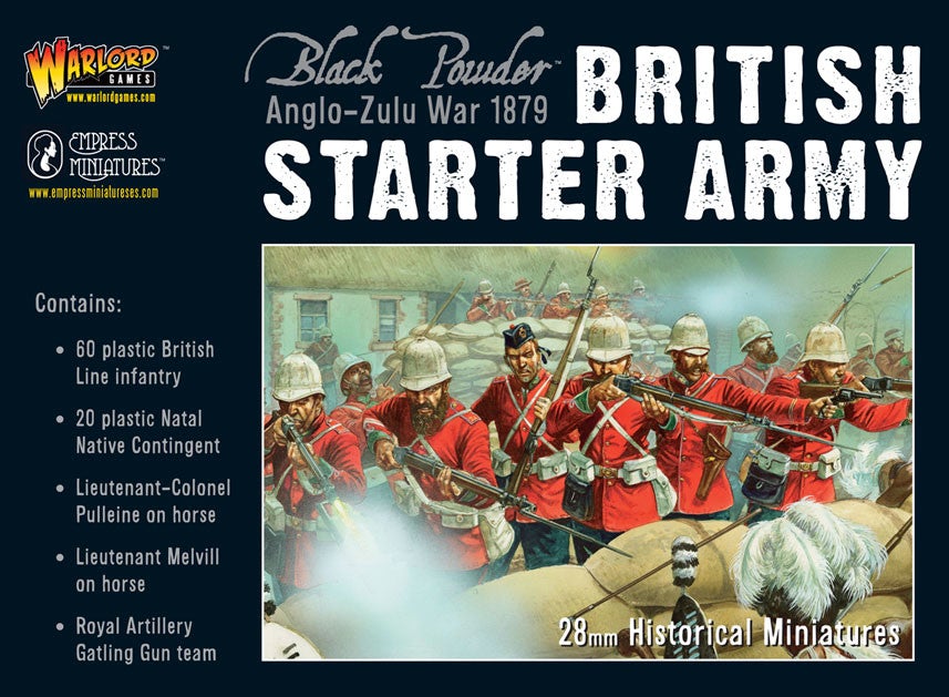 Anglo-Zulu War 1879- British Starter Army