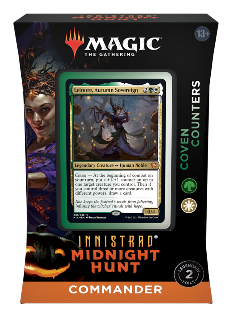 Innistrad Midnight Hunt - Leinore, Autumn Sovereign - Coven Counters Commander-Magic the Gathering