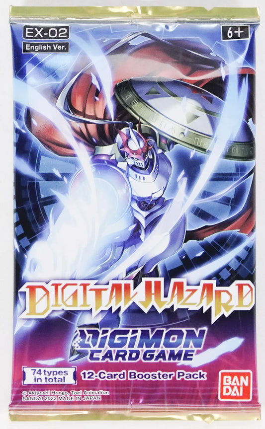 EX02 Digimon Digital Hazard Booster Pack