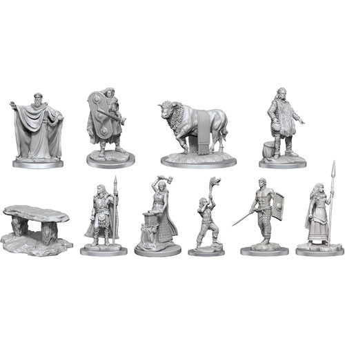 WZK Deep Cuts Unpainted Miniatures: W17 Brigante Celts