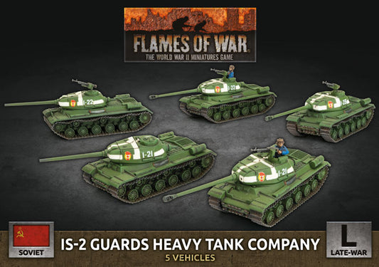 IS-2 Guards Heavy Tank Company Soviets FOW