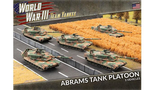 WWIII: Team Yankee American Abrams Tank Platoon