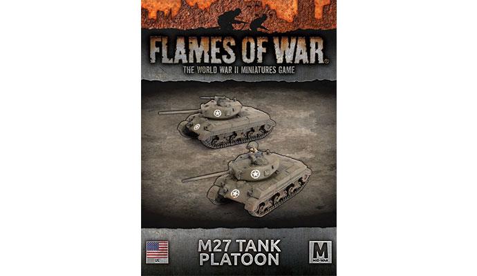 Flames of War American M27 Tank Platoon (x2)