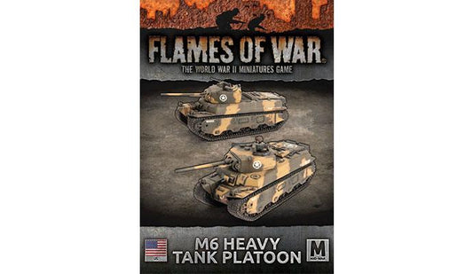 Flames of War American M6 Heavy Tank Platoon