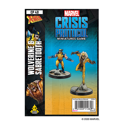 Marvel Crisis Protocol Wolverine & Sabertooth