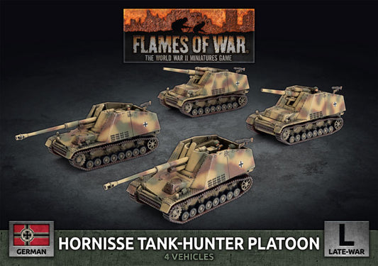 German Flames of War Hornisse/Hummel Platoon