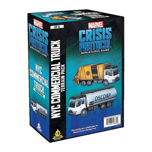 Marvel Crisis Protocol NYC Commercial Truck Terrain