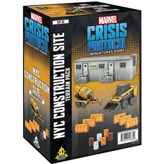 Marvel Crisis Protocol NYC Construction Site Terrain