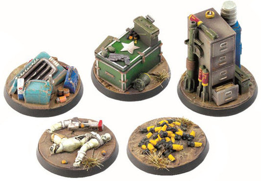 Fallout Wasteland Warfare Terrain Expansion: Objective Markers 2