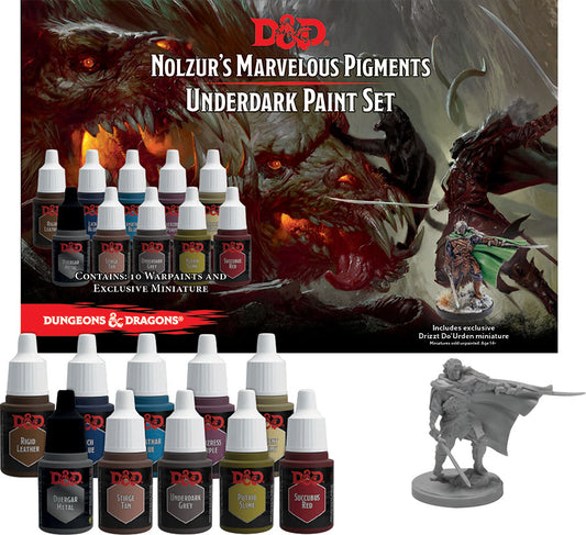 D&D Nolzur's Marvelous Pigments: Underdark Paint Expansion Set