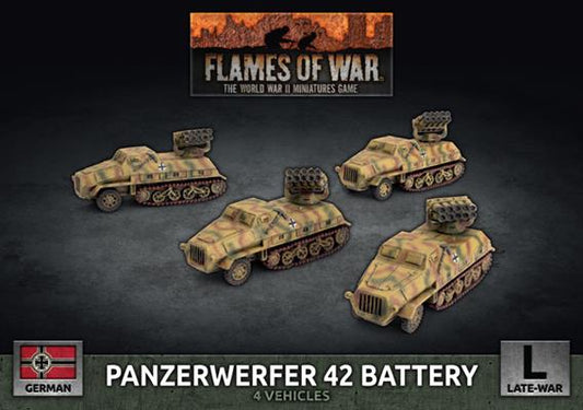 German Flames of War Panzerwerfer 42 Battery