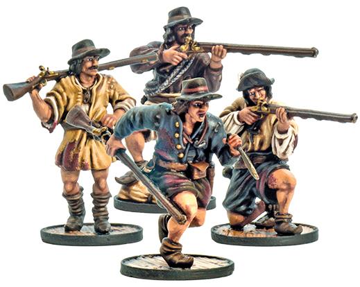 Blood & Plunder: Boucaniers French Units