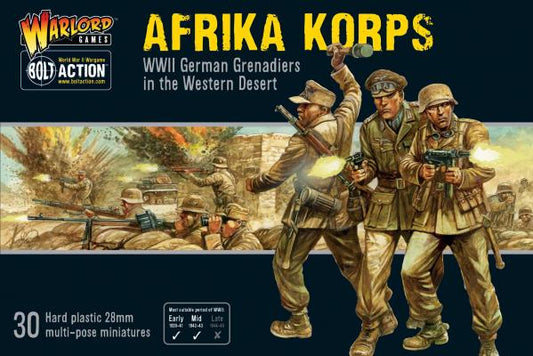 Bolt Action Afrika Korps Infantry Box
