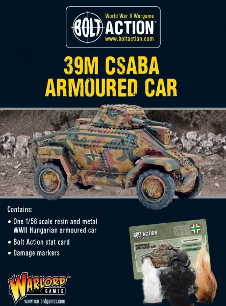Hungarian 39M CSABA Armoured Car