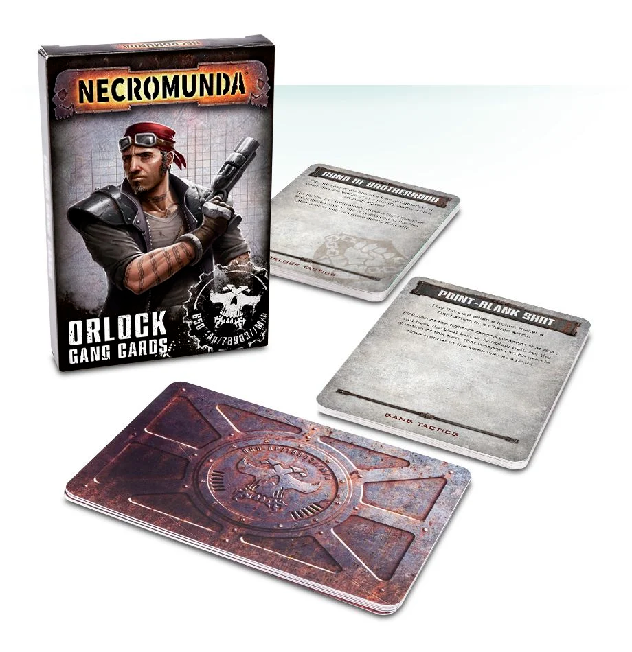 Necromunda Orlock Gang Tactics Cards