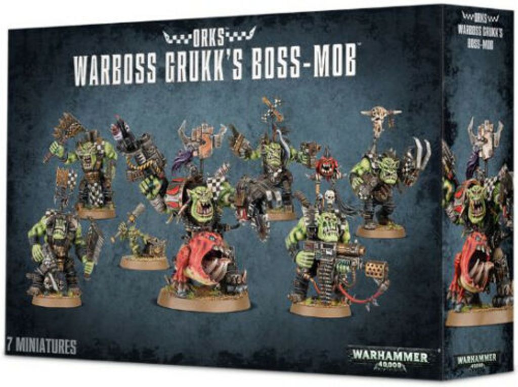 Orks Warboss Grukks Boss Mob