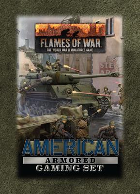 Flames of War American Armored Division Gaming Set
