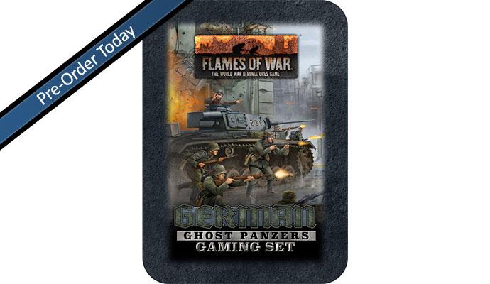 Flames of War German Ghost Panzers Gaming Set