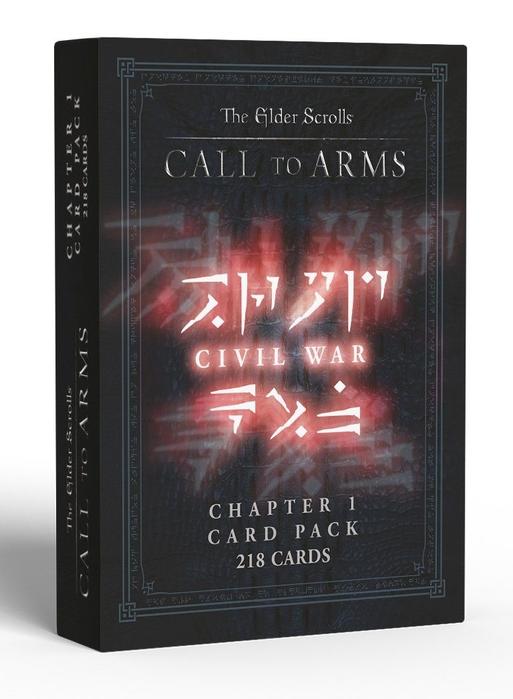 The Elder Scrolls Call to Arms Chapter I Card Pack Civil War