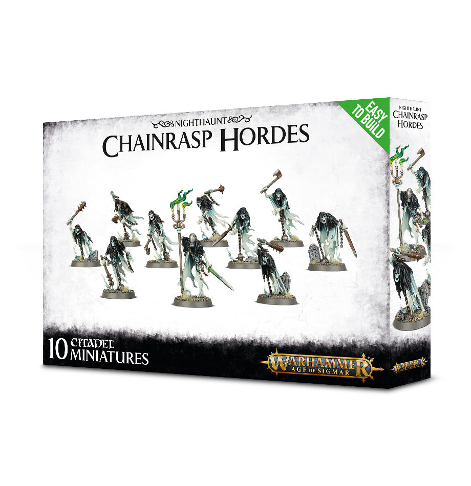 Age of Sigmar Nighthaunt Easy To Build: Chainrasp Hordes