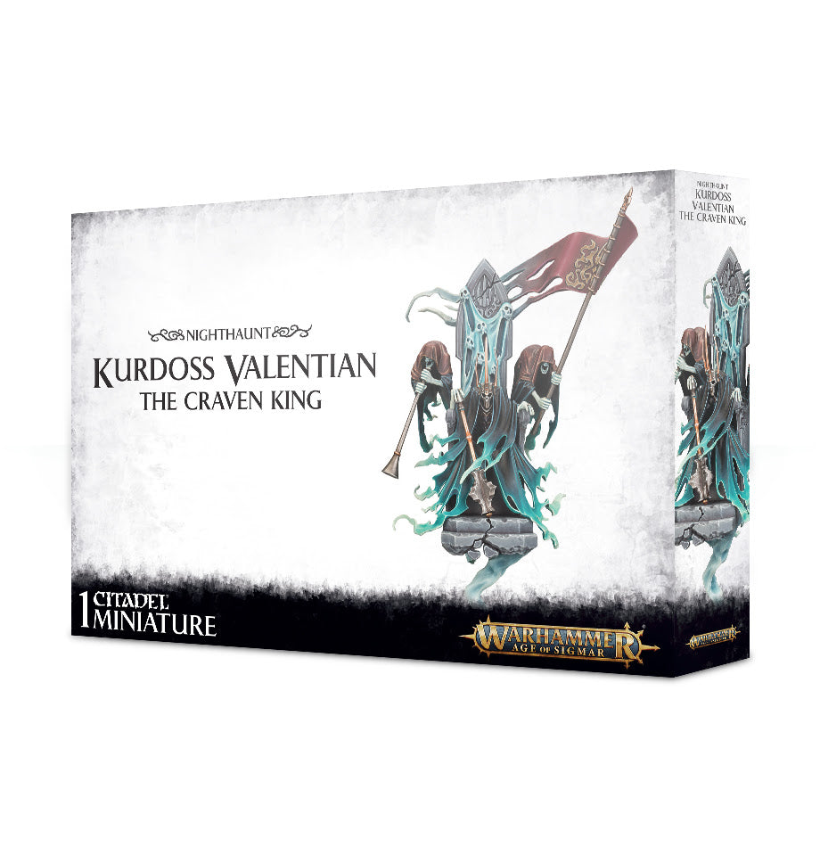 Age of Sigmar Nighthaunt Curdoss Valentian The Craven King