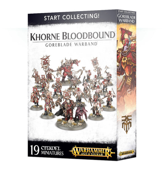 Start Collecting! Khorne Bloodbound - Goreblade Warband
