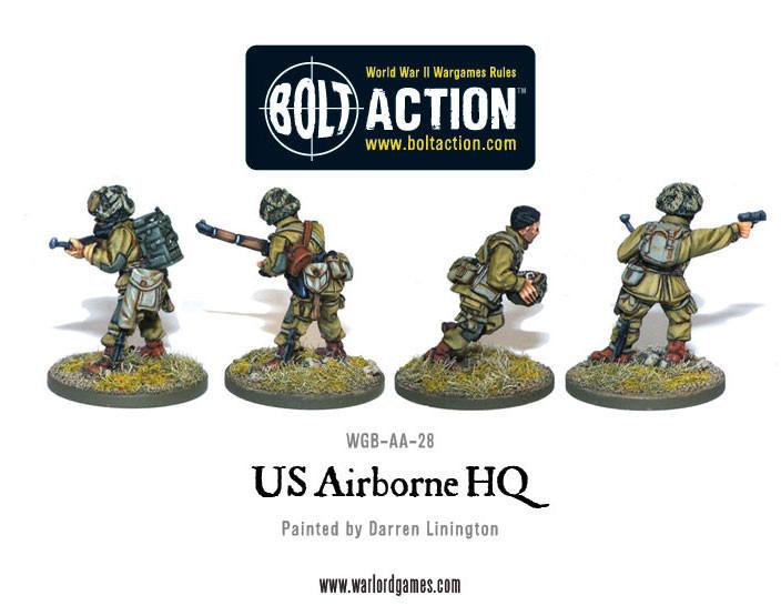 Bolt Action US Army Airborne HQ