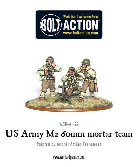 US Army M2 60mm Mortar Team