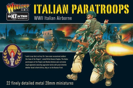 Italian Paratroops - WWII Italian Paratroops Boxed Set