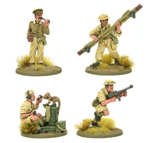 Bolt Action British 8th Army HQ