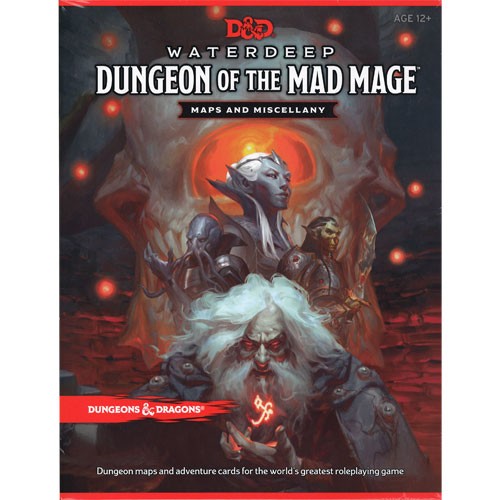 D&D 5E: Waterdeep - Dungeon of the Mad Mage - Maps & Miscellany
