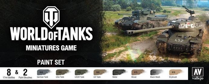 World of Tanks Paint Set