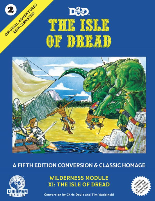 OAR#2: The Isle of Dread - X1 5e Conversion