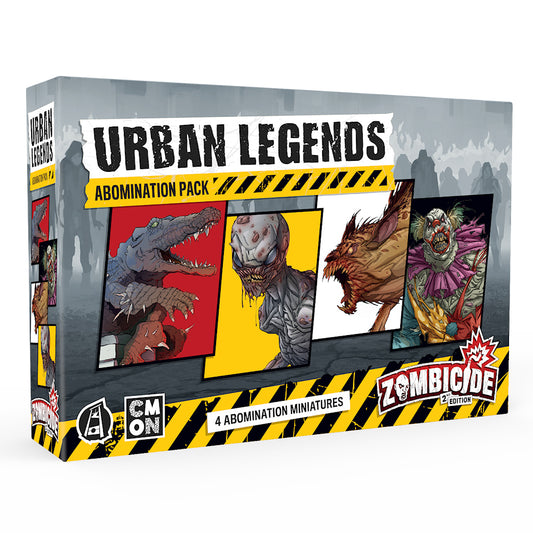 Zombicide Urban Legends Abomination Pack