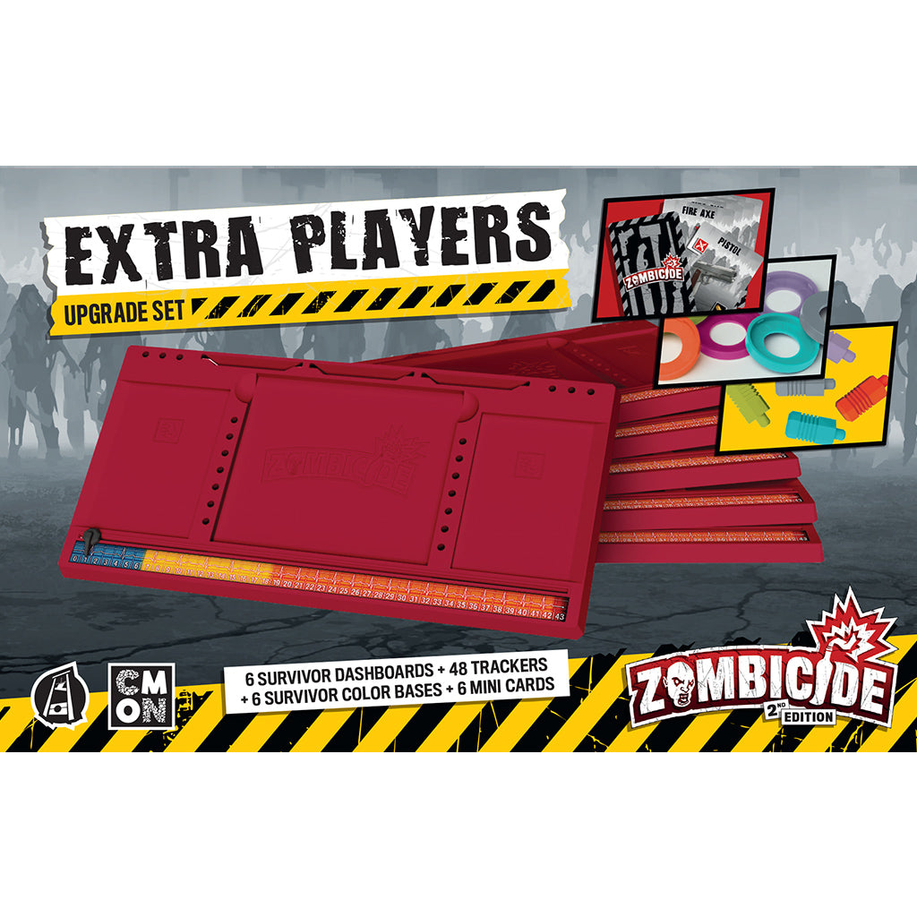 Zombicide 2nd Edition Extra Players Upgrade Set