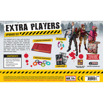 Zombicide 2nd Edition Extra Players Upgrade Set